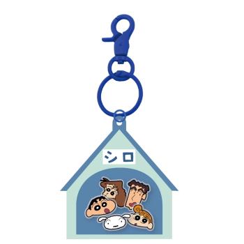 【悠遊卡】蠟筆小新造型悠遊卡-搖搖壓克力(一家人)-受託代銷