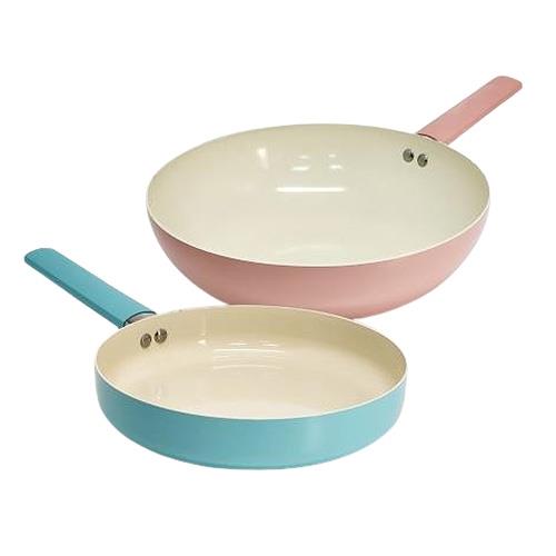 mamacook義式粉雪不沾鍋組