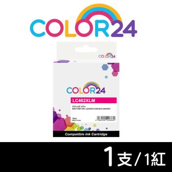 【COLOR24】for BROTHER 紅色 LC462XL-M 高容量相容墨水匣 (適用 MFC-J2340DW / MFC-J3940DW)