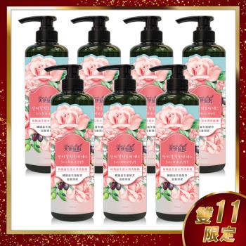 韓國天使髮則益生菌洗髮精740ml x7瓶(玫瑰/綠茶)任選