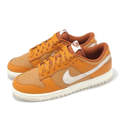 Nike 休閒鞋 Dunk Low Retro SE 男鞋 橘棕 白 復古 HJ9121-815