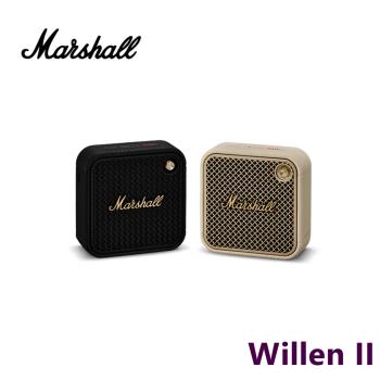 Marshall Willen II 攜帶式藍芽喇叭 均衡低音 多功能掛帶 2色 公司貨保固一年