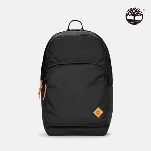 Timberland 男款黑色休閒後背包│A61FQ001-直播