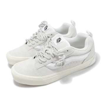 Vans 休閒鞋 Knu Skool 男鞋 女鞋 米白 厚鞋舌 捲捲鞋帶 Spring Has Sprung VN000CS0W00