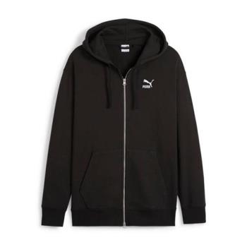 Puma 連帽外套 男裝 女裝 反向拉鍊 黑【運動世界】62424701