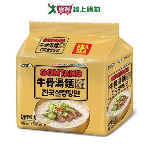 PALDO牛骨湯麵(102g x5包)【愛買】