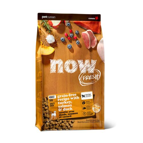 【Now!】狗飼料  鮮肉無穀 中型成犬糧 12磅