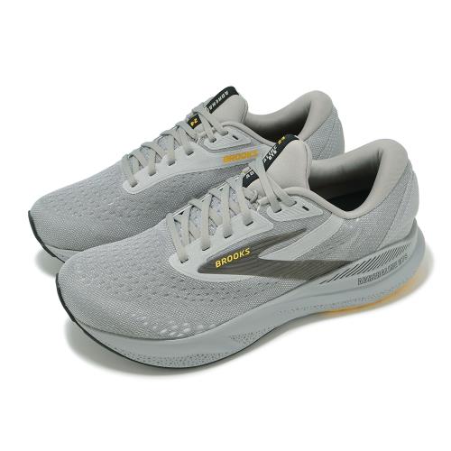 Brooks 慢跑鞋 Adrenaline GTS 24 4E 男鞋 超寬楦 灰 腎上腺素 回彈 緩衝 運動鞋 1104374E084