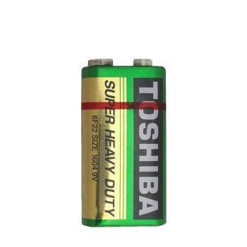 【東芝Toshiba】碳鋅電池 9V電池 1入裝(環保電池/乾電池/公司貨)