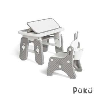 【PUKU藍色企鵝】「UNI有你宅」學習升降桌椅組