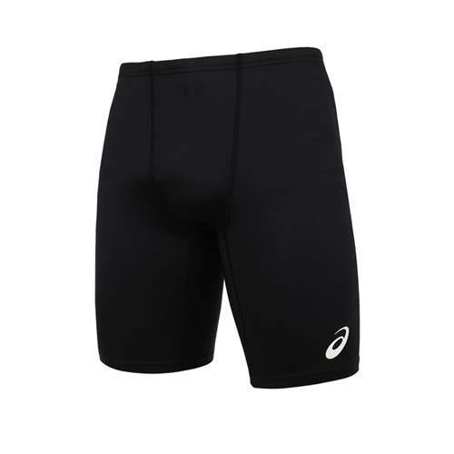 ASICS 男緊身短褲-吸濕排汗 五分褲 運動 休閒