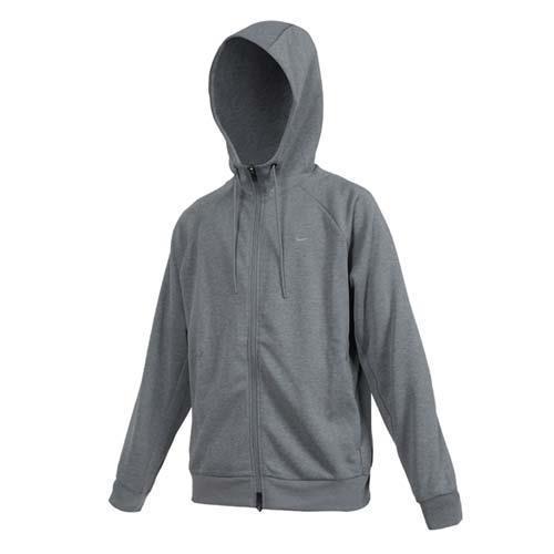 NIKE 男連帽運動外套-DRI-FIT 上衣 休閒 運動 慢跑