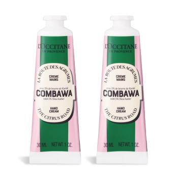 LOCCITANE 歐舒丹 奇幻之旅卡菲爾乳油木護手霜(30ml)X2-百貨公司貨