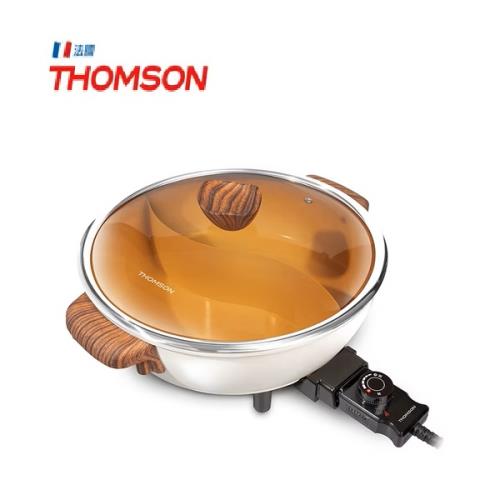THOMSON 5L 麥飯石不沾鴛鴦火鍋 TM-SAK51 - 