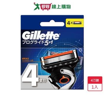 吉列ProGlide無感系列刮鬍刀頭(4刀頭)【愛買】