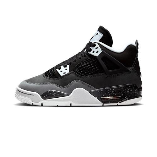 Nike Air Jordan 4 Fear GS 2024 大童 黑白 恐懼 實戰 籃球鞋 FQ8213-002