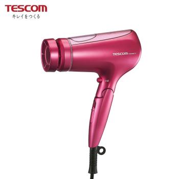 【TESCOM】大風量速乾奈米水霧負離子膠原蛋白吹風機 TCD3000TW 桃紅色 TCD-3000TW