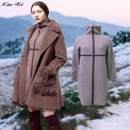 CHENG DA 秋冬專櫃精品時尚長袖高領洋裝 NO.258310(出清款)