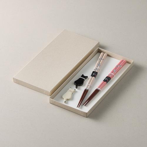 有種創意 - 日本川上 - 貓咪筷箸置禮盒組(4件式)