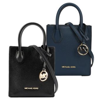 MICHAEL KORS Mercer 荔枝皮革手提/斜背二用迷你琴譜包(任選) 35S1GM9T0L