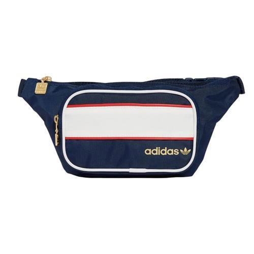 Adidas 腰包 斜背包 隨身小包 藍【運動世界】IX6839