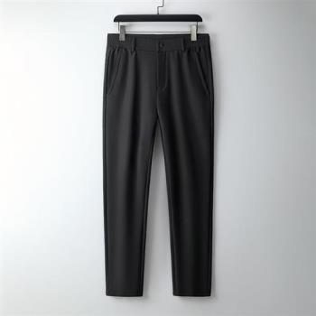 【米蘭精品】西裝褲休閒長褲-輕奢商務休閒褲男褲子4色74it79