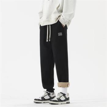 【米蘭精品】休閒褲保暖長褲-潮流燈芯絨直筒男褲子6色74it37