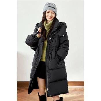 【米蘭精品】羽絨外套鴨絨夾克-溫暖舒適保暖輕便女外套5色74ip43