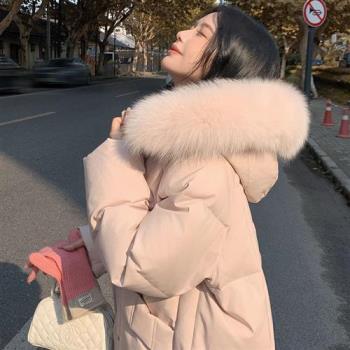 【米蘭精品】羽絨外套鴨絨夾克-防水防風保暖精緻女外套3色74ip36