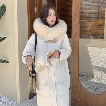 【米蘭精品】羽絨外套鴨絨夾克-保暖蓬鬆舒適溫暖女外套4色74ip21