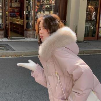 【米蘭精品】羽絨外套鴨絨夾克-簡約氣質日常耐穿女外套3色74ip15