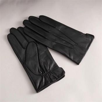 【米蘭精品】真皮手套羊皮手套-觸控韓版時尚保暖男配件3色74im8