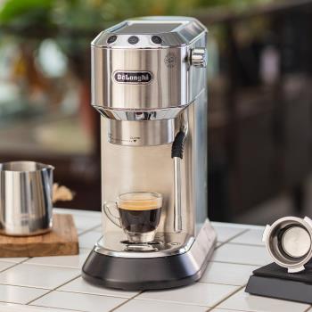 (加碼送咖啡豆)新品上市↘【DeLonghi】半自動義式咖啡機 (EC885.M) 咖啡小資首選