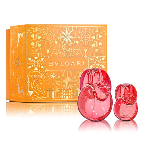 BVLGARI 寶格麗 晶艷女性淡香水 100ml-橙夕金鑰禮盒(淡香水100ML+隨身瓶15ML)