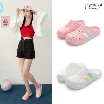 【PLAYBOY】輕盈Plus透氣懶人休閒鞋-PY0601