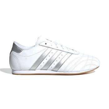 Adidas Taekwondo Lace 女鞋 白銀色 跆拳道鞋 運動 復古 膠底 訓練 休閒鞋 JS1192