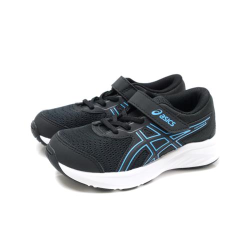 亞瑟士 CONTEND 9 PS 運動鞋 黑色 中童 童鞋 1014A338-001 no747