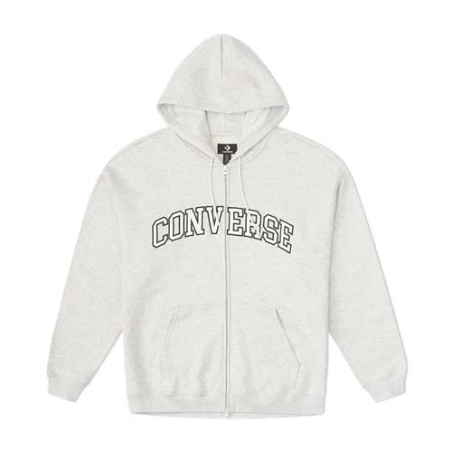 Converse Retro Chuck FZ Hood Retro 男款 灰色 連帽 外套 10027083-A04