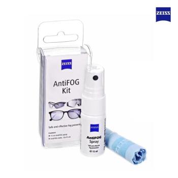 【ZEISS】長效防霧噴霧 AntiFOG Kit 隨身噴霧15ML 鏡片防霧 附擦拭布 公司貨