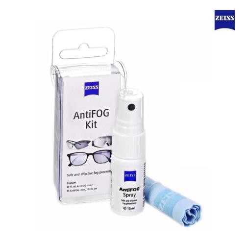 【ZEISS】長效防霧噴霧 AntiFOG Kit 隨身噴霧15ML  鏡片防霧 附擦拭布 公司貨