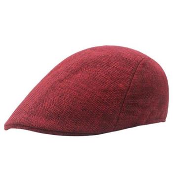 【米蘭精品】鴨舌帽貝雷帽-透氣舒適溫暖百搭男女帽子11色74ir5