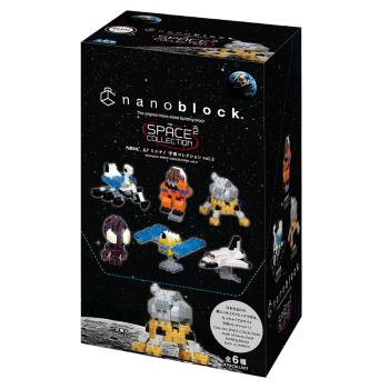 Nano Block 迷你積木 NBMC 67s Mininano 宇宙系列Vol.2(一盒6入)