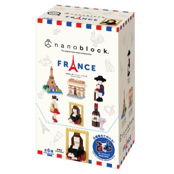 Nano Block 迷你積木 NBMC 66s Mininano 法國風情系列(一盒6入)