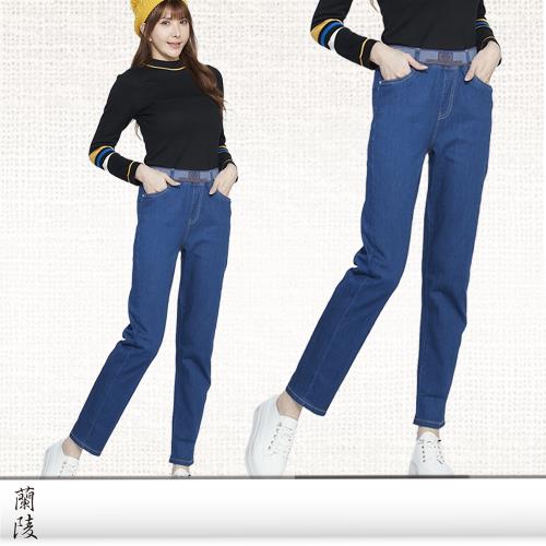蘭陵(3入)小蠻腰羅紋牛仔褲M09-33