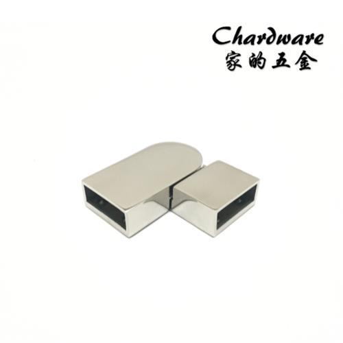 【家的五金】方管 可調式管座 30x10mm管徑(淋浴拉門橫桿座.方管.方桿.衛浴五金.淋浴拉門專用.玻璃五金.固定座)