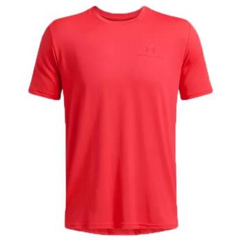 Under Armour UA 短袖上衣 男裝 排汗 橘紅【運動世界】1383973-713