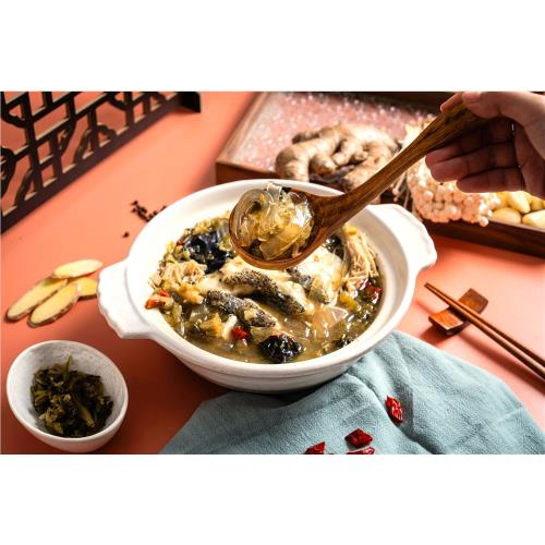 HI-Q 褐藻龍虎斑酸菜魚鍋組-員購-OB