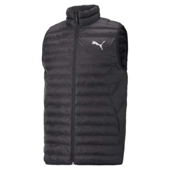 Puma 背心外套 男裝 超輕量 防潑水 黑【運動世界】67171101