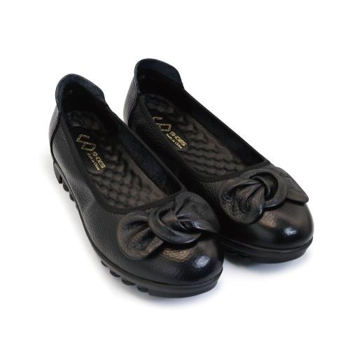 舒適柔軟黑色娃娃鞋