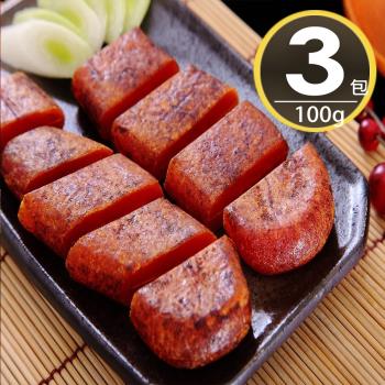 華得水產-碳烤一口包野生烏魚子3包(100g/包)